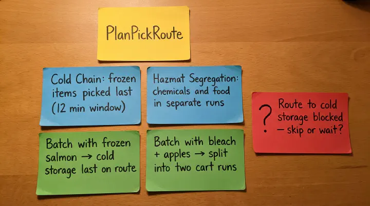 Example Mapping for PlanPickRoute MCP tool